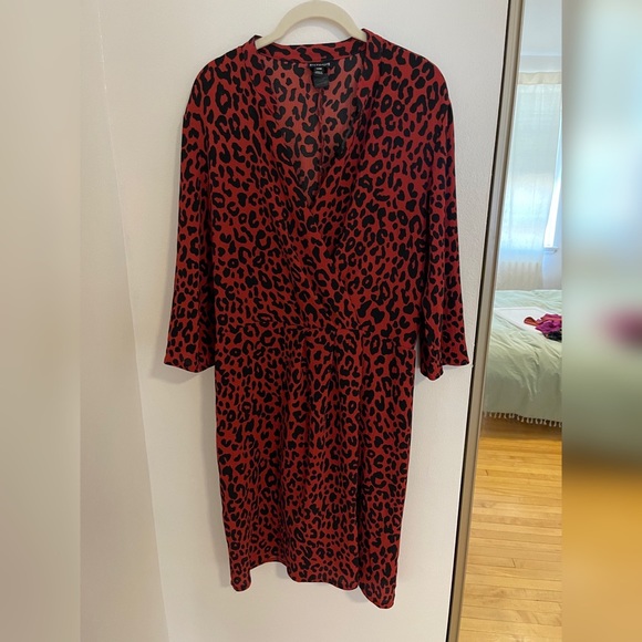 Printed dress. Size L - Picture 1 of 3